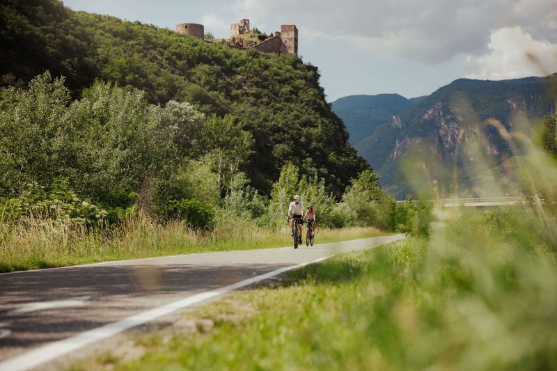 Radfahren Stein unter Lebenberg